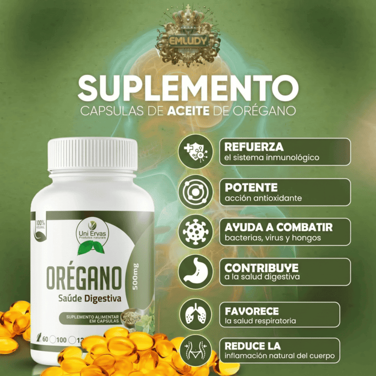 Cápsulas de Aceite de Orégano